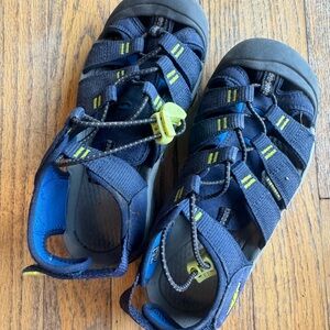 KEENS Navy Blue Outdoor Sandals with Quick-Lock Lace